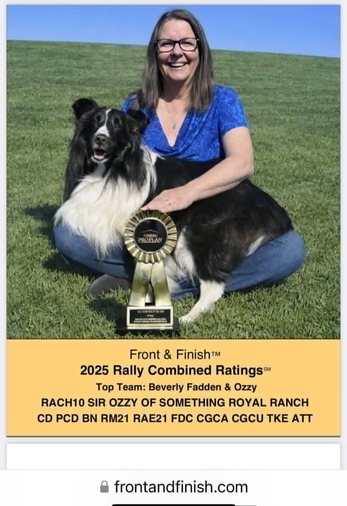 Sir Ozzy RACH10